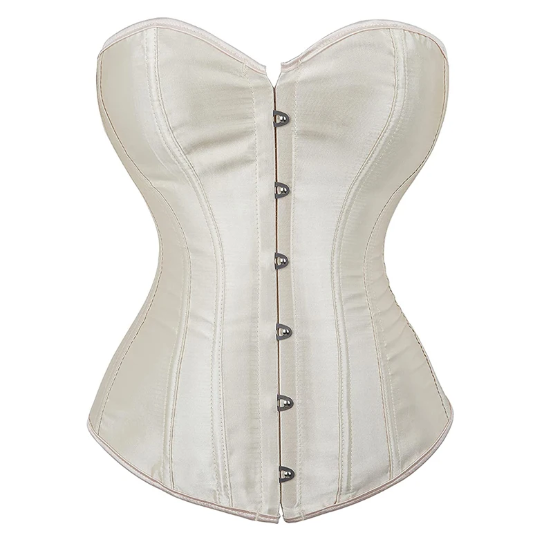 Top Trends: Corsets Bustiers For Women Overbust Corset Top Corselet Sexy Bridal Victorian Costume Plus Size Corsetto Korsett White Black Shoppable Styles