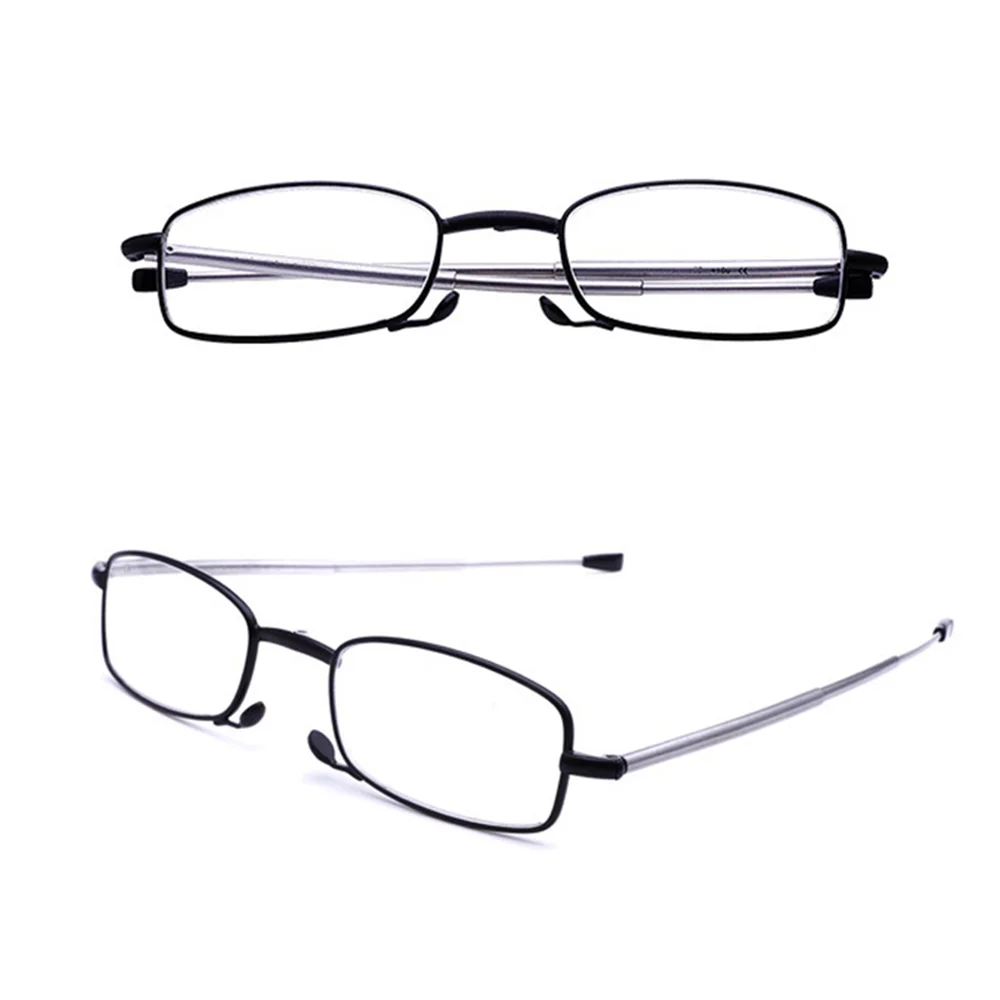 Top Trends: KLASSNUM Portable Anti Blue Light Folding Reading Glasses With Case Men Women Telescopic Presbyopia Eyeglasses Elderly Glasses Shoppable Styles - Image 6