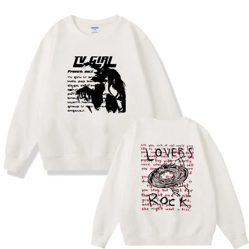 Top Trends: Tv Girl Lovers Rock Song Double Sided Print Sweatshirt French Exit Album Poster Merch Pullover Men Women Crewneck Sweatshirts Shoppable Styles - Image 6