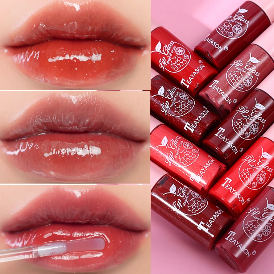 Top Trends: Jelly Lipsticks Lip Gloss Moisturizing Sexy Plumper Long Lasting Shiny Lips Tint Makeup Jelly Lip Stick Glaze Lipstick Cosmetics Shoppable Styles