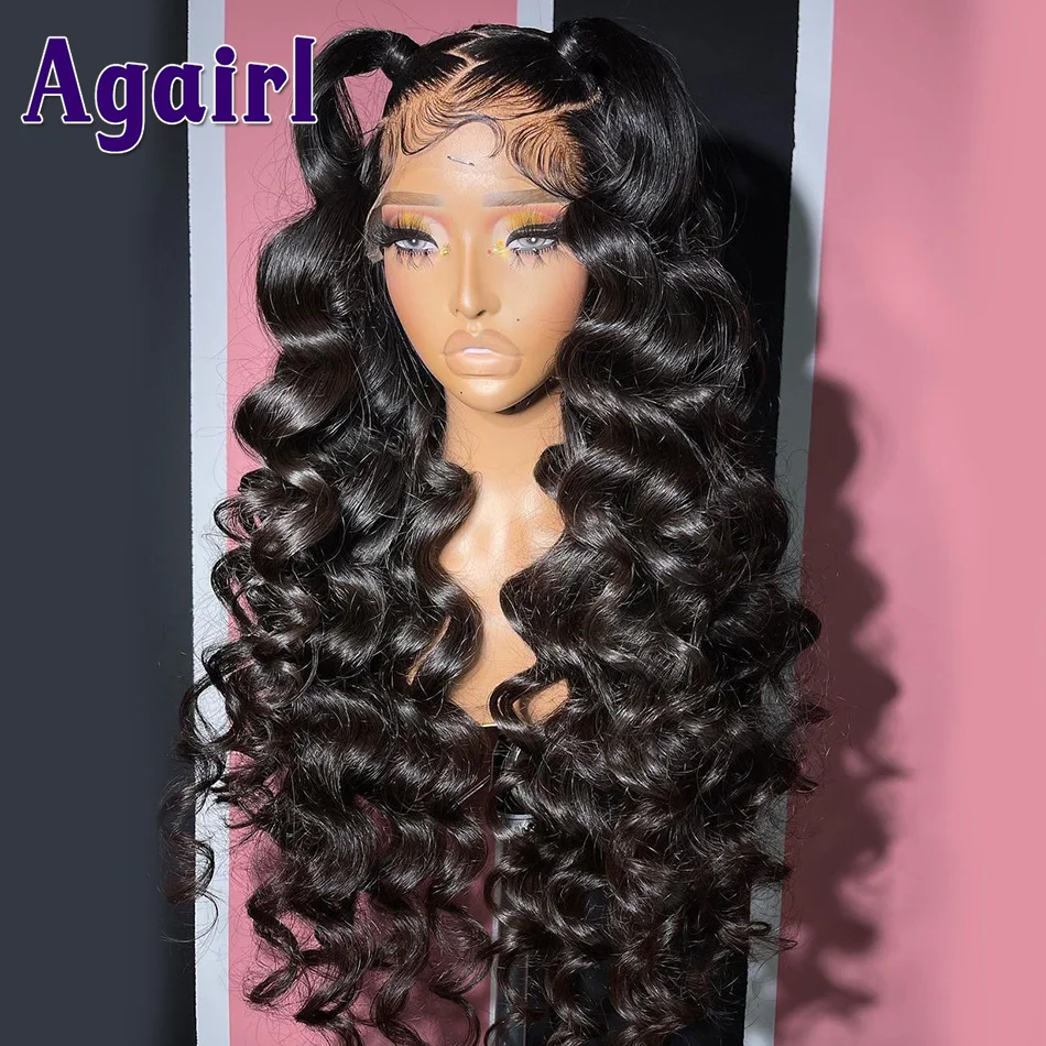 Top Trends: Highlight Honey Blonde 6x6 Lace Closure Wig 13X6 Loose Wave Lace Frontal Human Hair Wigs With Baby Hair Malaysian Virgin Wigs Shoppable Styles - Image 5