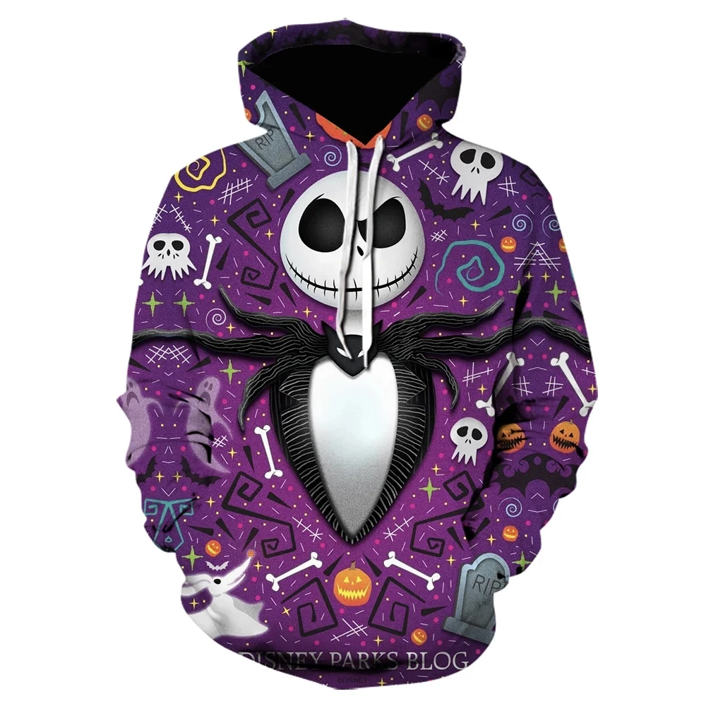 Top Trends: 2023 Presente De Halloween Pesadelo Antes Do Natal Jack 3d Impresso Hoodie Moletom Com Capuz Das Mulheres Dos Homens Casuais Str Shoppable Styles