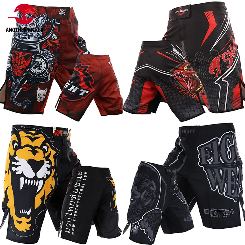 Top Trends: MMA Shorts Combat Boxing Shorts For Men Fitness Gym Sports BJJ Jiu-Jitsu Kickboxing Muay Thai Pants Crossfit Sparring Fight Wear Shoppable Styles