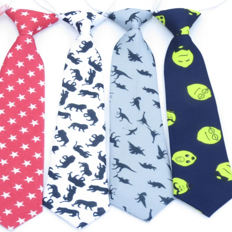 Top Trends: New Hot Sale Kids Boy's Necktie Cotton Star Animal Neck Tie For Children Suits 6cm Print Ties Slim Girls Gravatas Accessory Shoppable Styles