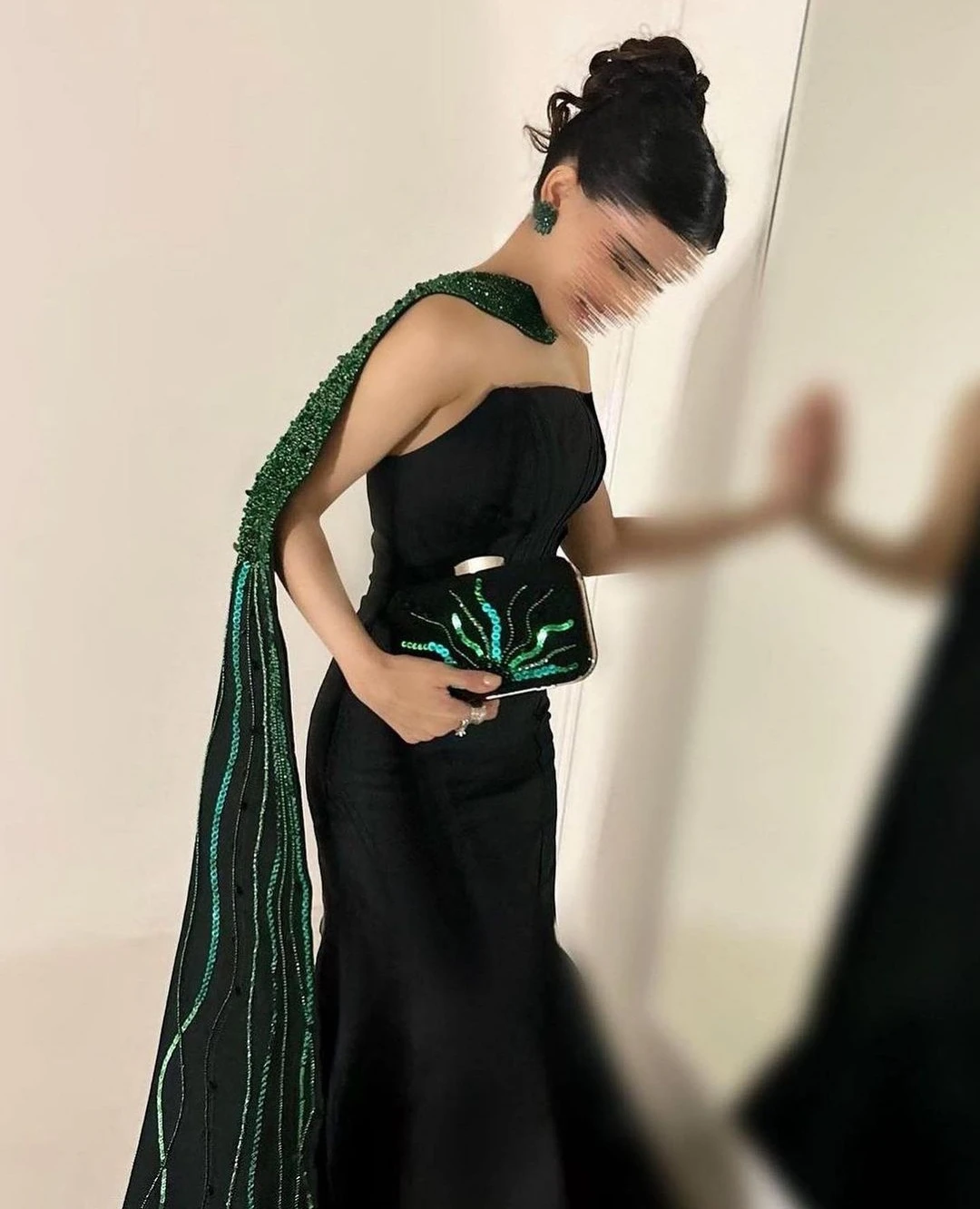 Top Trends: AsaNagi Women‘s Black Satin Prom Dresses Strapless Mermaid Wedding Party Elegant Ball Gown 2023 Saudi Arabic فساتين سهره فاخره Shoppable Styles