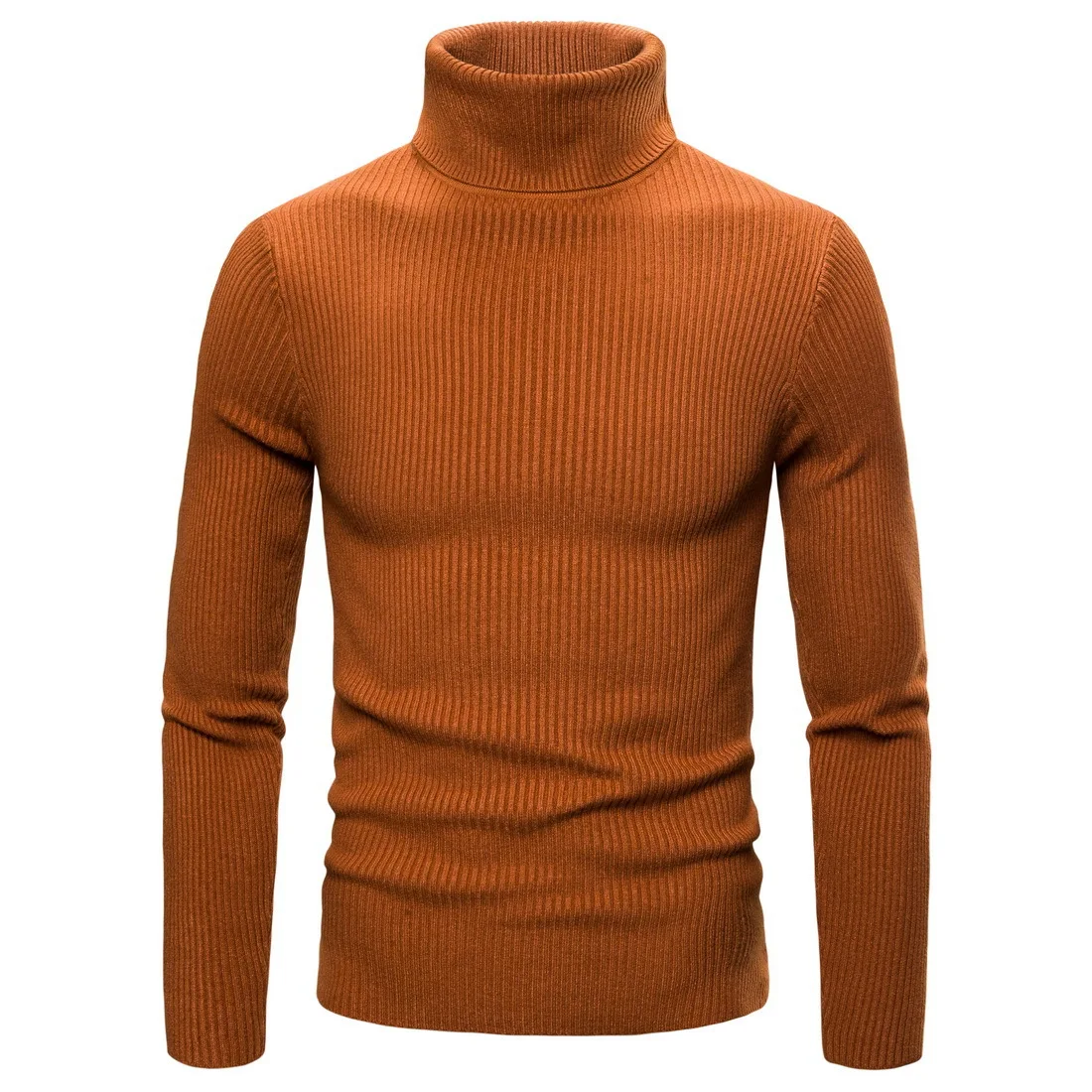 Top Trends: Autumn And Winter Men's Turtleneck Sweater Male Version Casual All-match Knitted Sweater Shoppable Styles