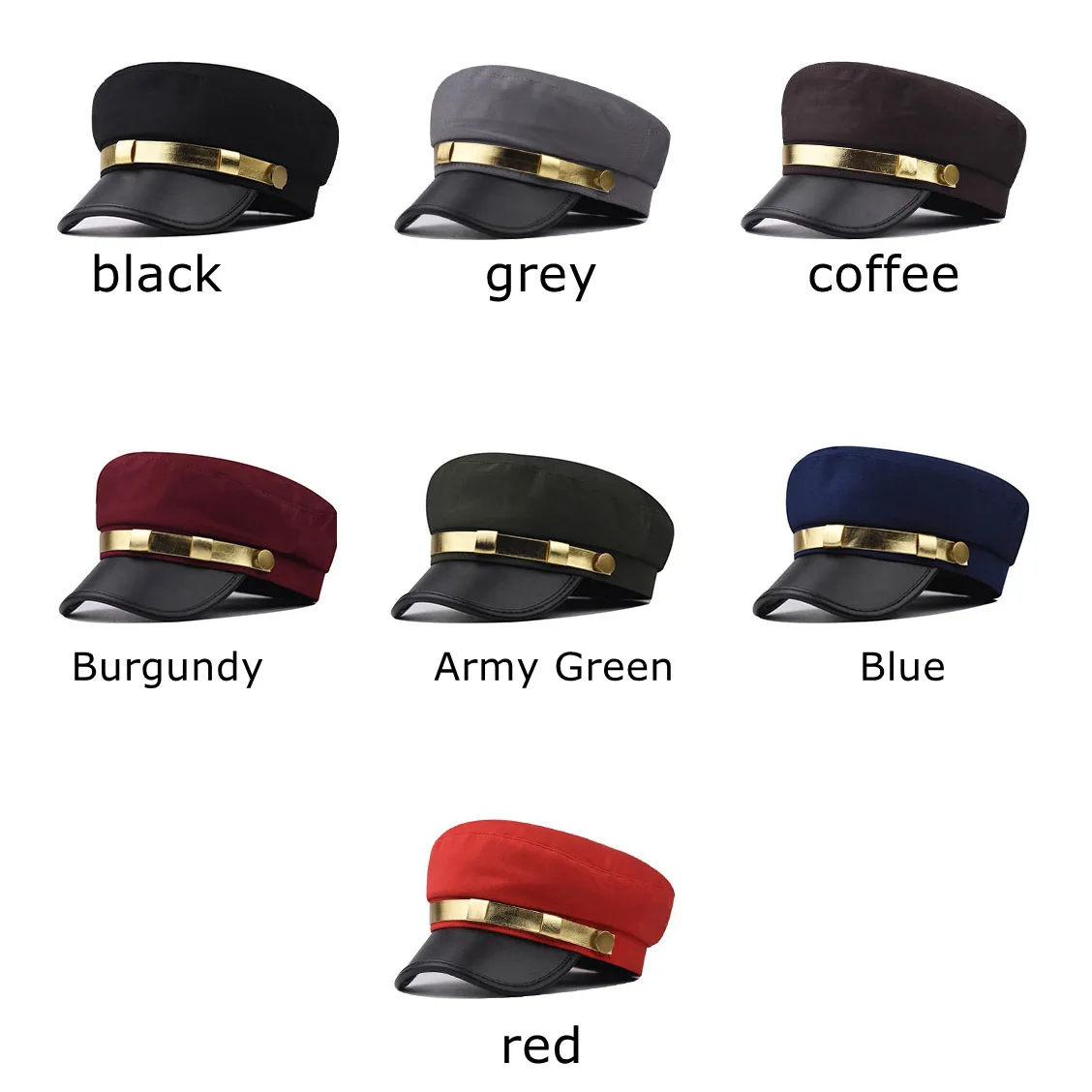 Top Trends: Women Girls Caps Newsboy Hat Visor Bakerboy Cabbie Gatsby Pageboy Visor Beret Hat Shoppable Styles - Image 2