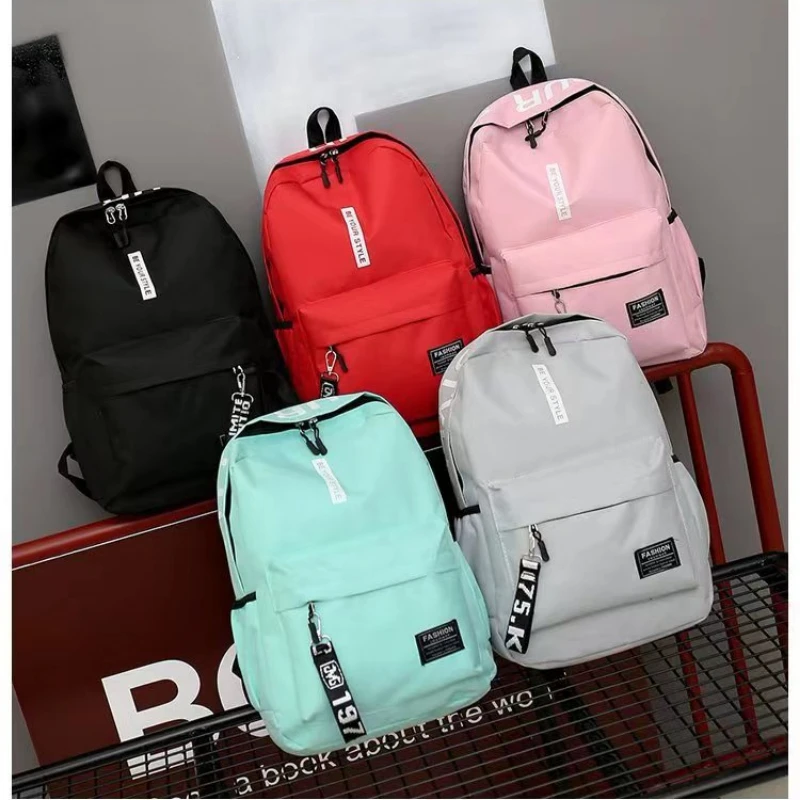 Top Trends: New Boys&#039; Backpack Canvas High Capacity Junior High School Student Fashion Travel Backpack Girls&#039; Fashion Student Schoolbag Shoppable Styles