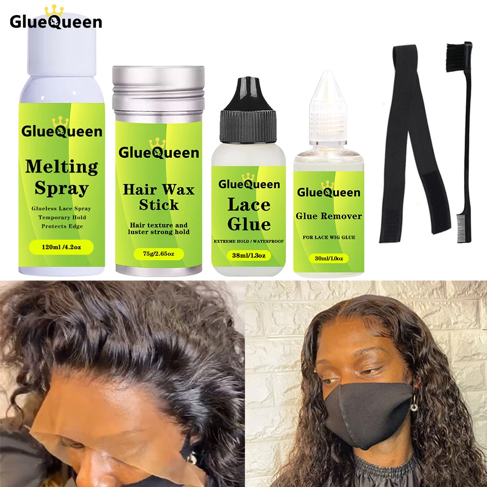 Top Trends: Melting Spray Invisible Hair Glue Wig Glue Waterproof Hair Wax Stick For Lace Front Wig Shoppable Styles