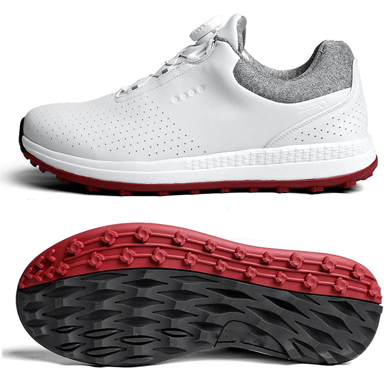 Top Trends: New Waterproof Golf Shoes Men Big Size 40-47 Professional Golf Sneakers Anti Slip Walking Footwears Quality Walking Shoes Shoppable Styles