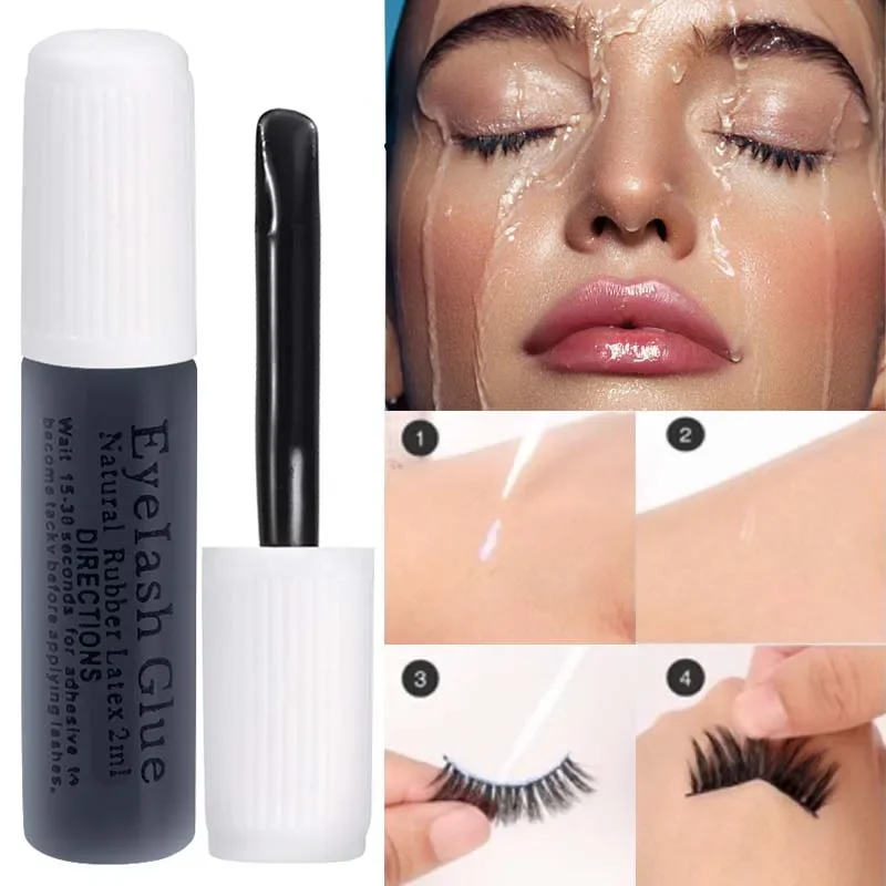 Top Trends: 1 / 3PCS Black White Professional Eyelashes Glue Non-Irritant Waterproof Eye Lash Glue For False Lashes Extension Glue Makeup Tool Shoppable Styles