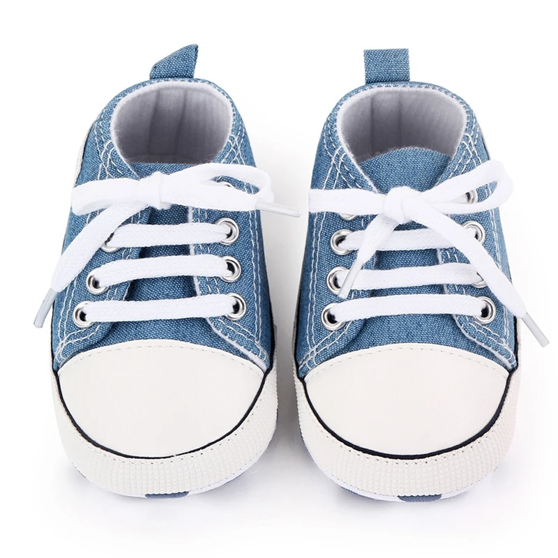 Top Trends: Brand Baby Boy Shoes For 1 Year Old Girl Canvas Sneakers Newborn Footwear Toddler Lace Up Tenis Buty Infant Trainers Doll Gifts Shoppable Styles