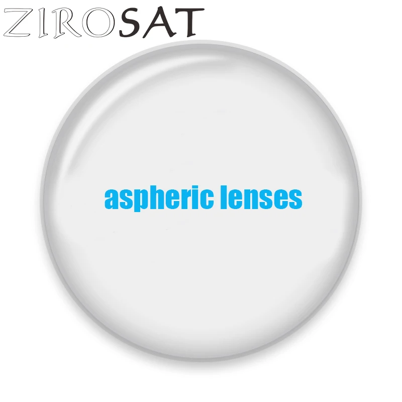 Top Trends: ZIROSAT 1.56 1.61 1.67 1.74 Aspheric CR-39 Resin Prescription Lenses Myopia And Hyperopia Optical Lenses Shoppable Styles