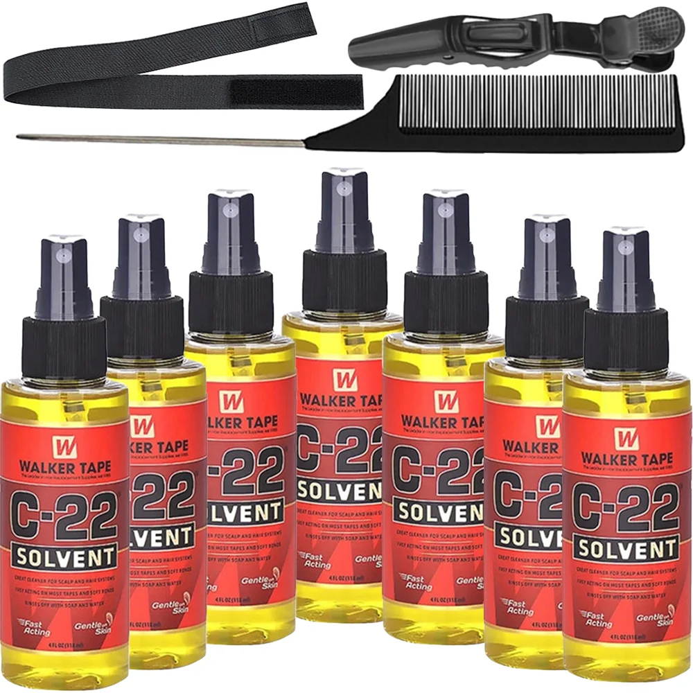 Top Trends: C-22 Hair Solvent Tape Adhesives Remover Quick Removel C22 Citrus Solvent Wig Glue Remover Wig Adhesive Remover Spray Shoppable Styles