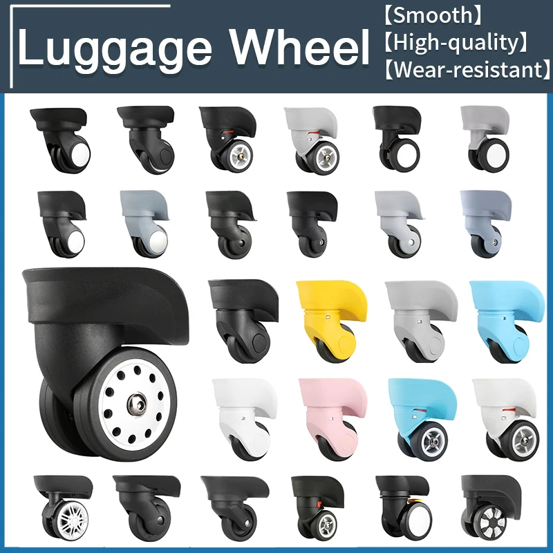 Top Trends: Trolley Suitcase Suitcase Universal Wheel Accessories Replacement Pulley Password Suitcase Load Wheel Replacement Repair Casters Shoppable Styles