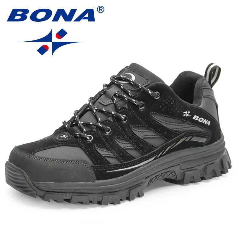 Top Trends: BONA 2023 New Designers Outdoor High-quality Jogging Walking Shoe Mansculino Non-slip Wear-resistant Breathable Hiking Shoes Men Shoppable Styles - Image 5