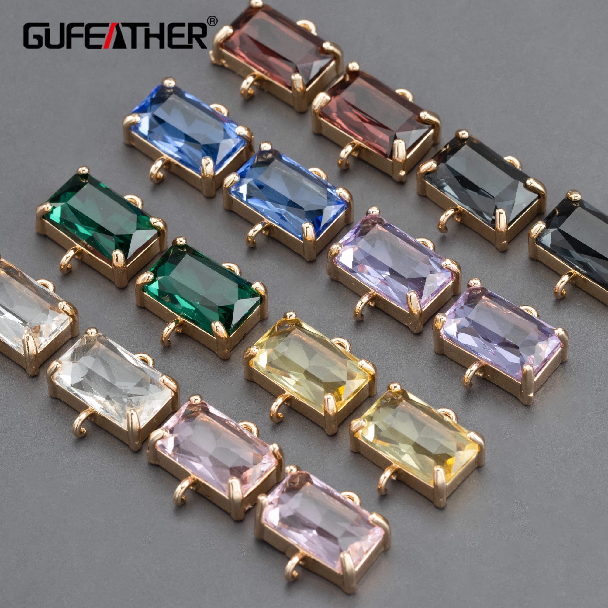 Top Trends: GUFEATHER M629, jewelry Accessories, diy Glass Pendant, hand Made, jewelry Findings, jump Ring, diy Earring, jewelry Making, 10pcs / lot Shoppable Styles