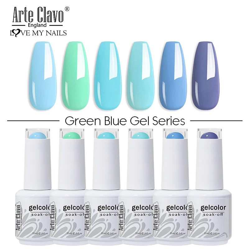 Top Trends: Arte Clavo 15ml Gel Polish Hybrid Varnishes 179 Colors Nails Art For Manicure Soak Off UV Need Top Base Primer Gel Nail Polish Shoppable Styles