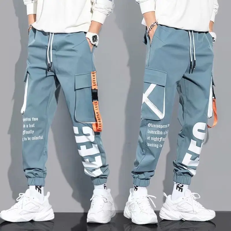 Top Trends: Hip Hop Cargo Pants Men Streetwear Cotton Joggers Fashion Sweatpants Male Casual Harem Trousers Summer Harajuku Pants Men Women Shoppable Styles