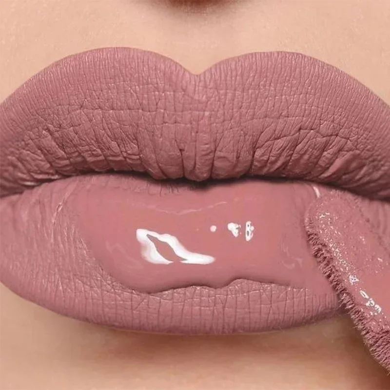 Top Trends: 12 Colors Velvet Matte Lip Gloss Nude Pink Silky Liquid Lipstick Waterproof Long Lasting Non-stick Cup Lip Glaze Makeup Cosmetic Shoppable Styles