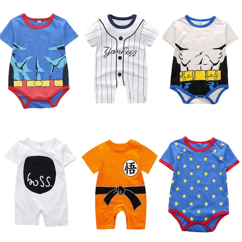 Top Trends: Summer Bebe Romper Baby Girl And Boy Clothes 0 To 12 Months Babies Costume Baby Clothes Cartoon Cute Jumpsuits Cotton Shoppable Styles