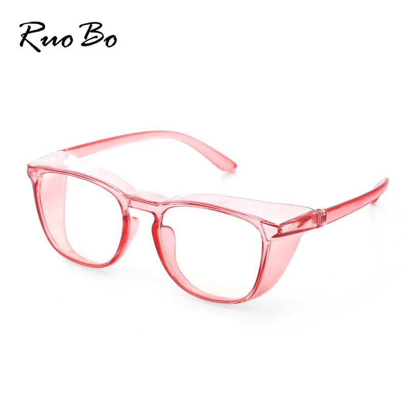 Top Trends: RUOBO Sand-proof Anti Fog Pollen Biking Safety Glasses Anti Blue Light Protection Eyewear For Men Women Blue Blocking Goggles Shoppable Styles