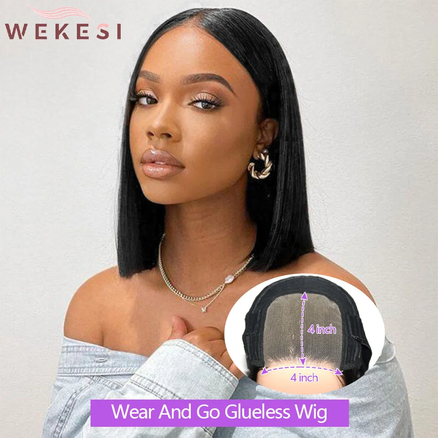 Top Trends: Wear And Go Glueless Human Hair Wig Bob Wig Lace Front Human Hair Wigs Glueless Wig Human Hair Ready To Wear For Black Women Shoppable Styles