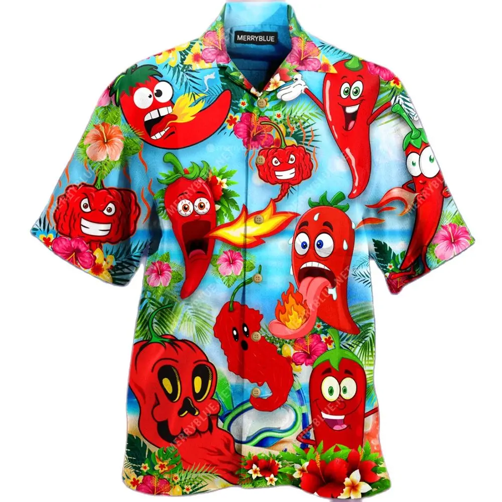 Top Trends: Hawaiian Men&#039;s Shirts Alien Short Sleeve Cuban Shirts 3d Summer Vacation Button Up Top For Men And Women New Streetwear Clothes Shoppable Styles