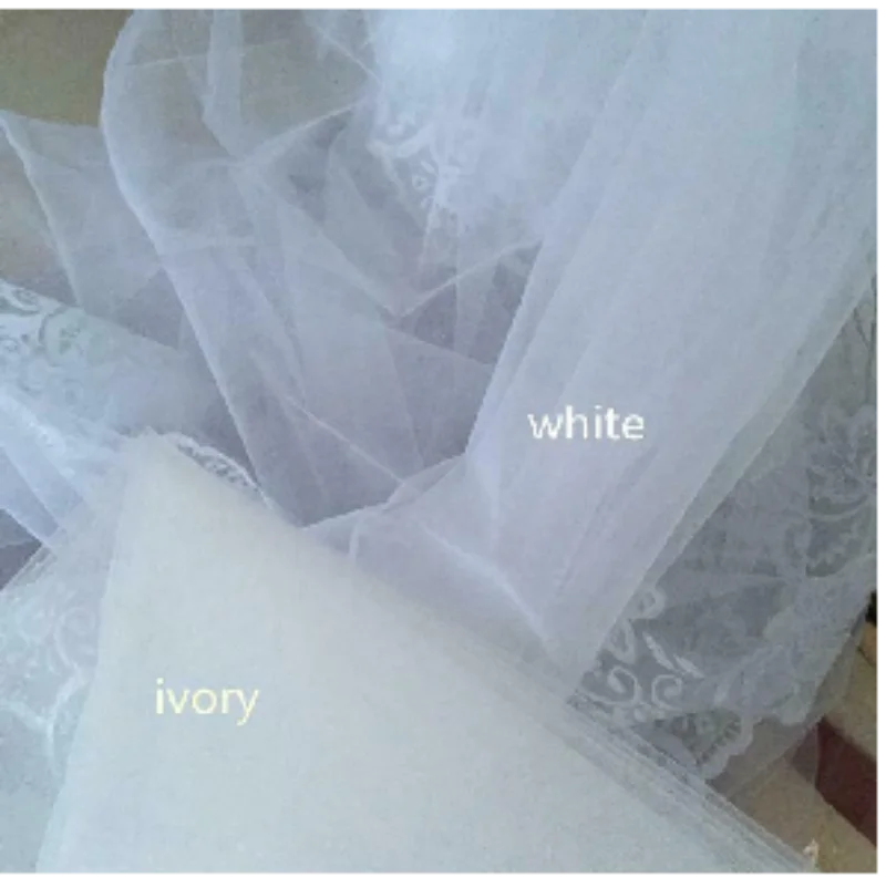 Top Trends: White Bridal Veil Cathedral Long 2-tier Wedding Veil With Comb Ivory Bridal Accessories Shoppable Styles - Image 5