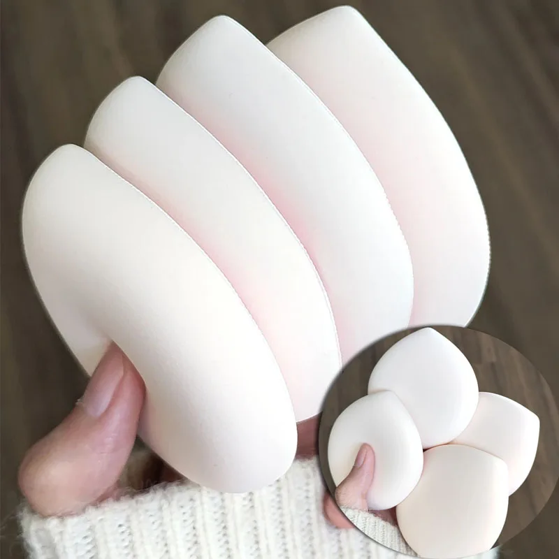 Top Trends: 3Pcs / Set Makeup Sponge Soft Leather Air Cushion Foundation Cosmetic Puff Wet Dry Use Makeup Cotton Make Up Puff Set Makup Tools Shoppable Styles