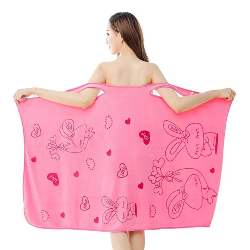 Top Trends: Microfiber Soft Bath Towel Fashion Women Sexy Wearable Quick Dry Magic Bathing Beach Spa Bathrobes Wash Clothing Beach Dresses Shoppable Styles - Image 2