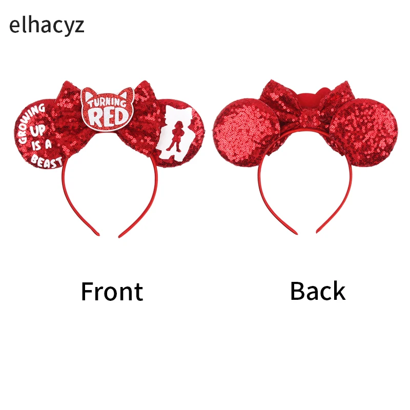 Top Trends: 2024 New Red Panda Mouse Ears Headband Cartoon Beast Girls Hairband Women Popular Character Party Cosplay Kids Hair Accessories Shoppable Styles - Image 2