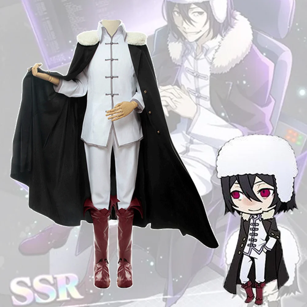 Top Trends: Bungo Stray Dogs Fyodor Dostoevsky Cosplay Halloween Costume Anime Clothes Disfraz Adulto Fantasias Deguisement Garcons Hombre Shoppable Styles - Image 4