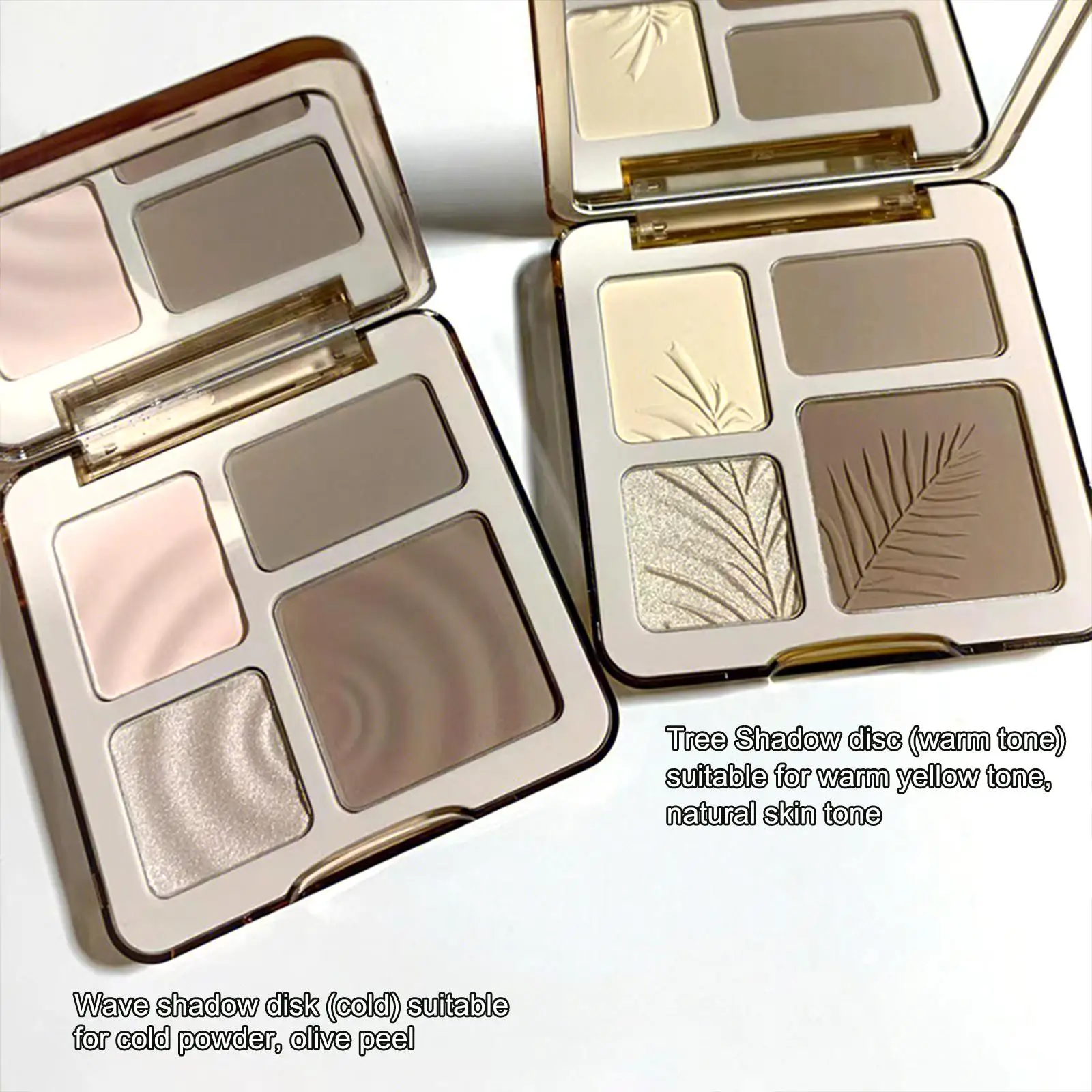 Top Trends: Four-color Highlighter Contour Palette Illuminator Makeup 3D Bronzer Matte Contour Powder Rose Blush Highgloss Palette Cosmetics Shoppable Styles - Image 5