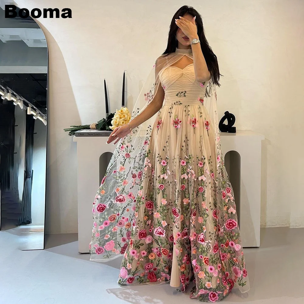 Top Trends: Booma Saudi Arabia Embroidery Floral Evening Dresses Girl Sweetheart Special Occasion Dresses Birthday Wedding Party Prom Gowns Shoppable Styles