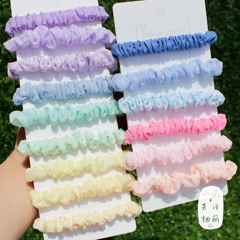 Top Trends: Student Children Women Girls Simple Basic Elastic Hair Bands Headband Nylon Elastic Hair Band Headwear Hair Accessories Gift Shoppable Styles