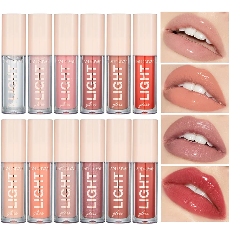 Top Trends: 12 Colors Mirror Pearl Lip Gloss Waterproof Long Lasting Moisturizing Lipstick Shine Glitter Lip Gloss Women Makeup Cosmetic Shoppable Styles - Image 2