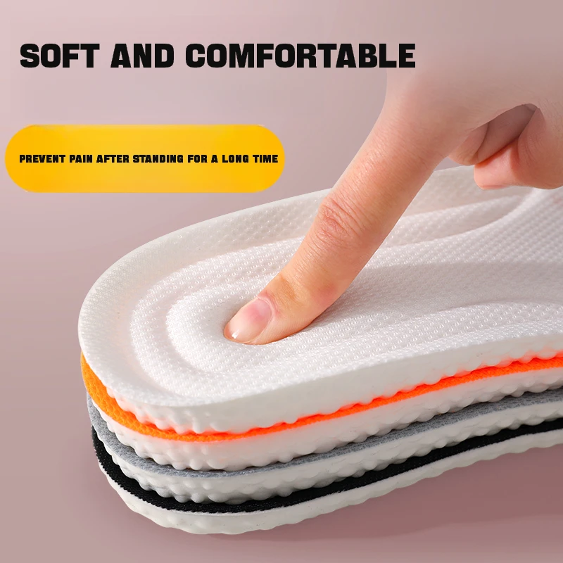 Top Trends: 1Pair Orthopedic Insoles For Feet Soft Sports Shock Absorbing Insole Non Slip Shoe Pads Plantar Fasciitis Relief Shoes Inserts Shoppable Styles