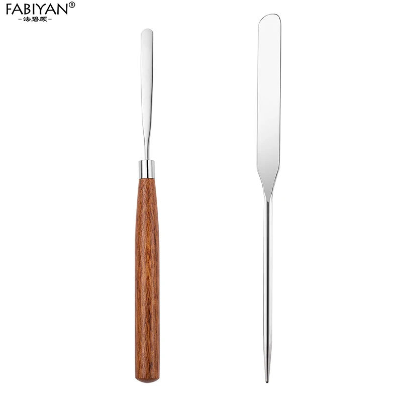 Top Trends: Spatula Stick Stainless Steel Nail Art Stirring Rod Cream Foundation Mixing Tool Makeup Accessories Shoppable Styles - Image 5