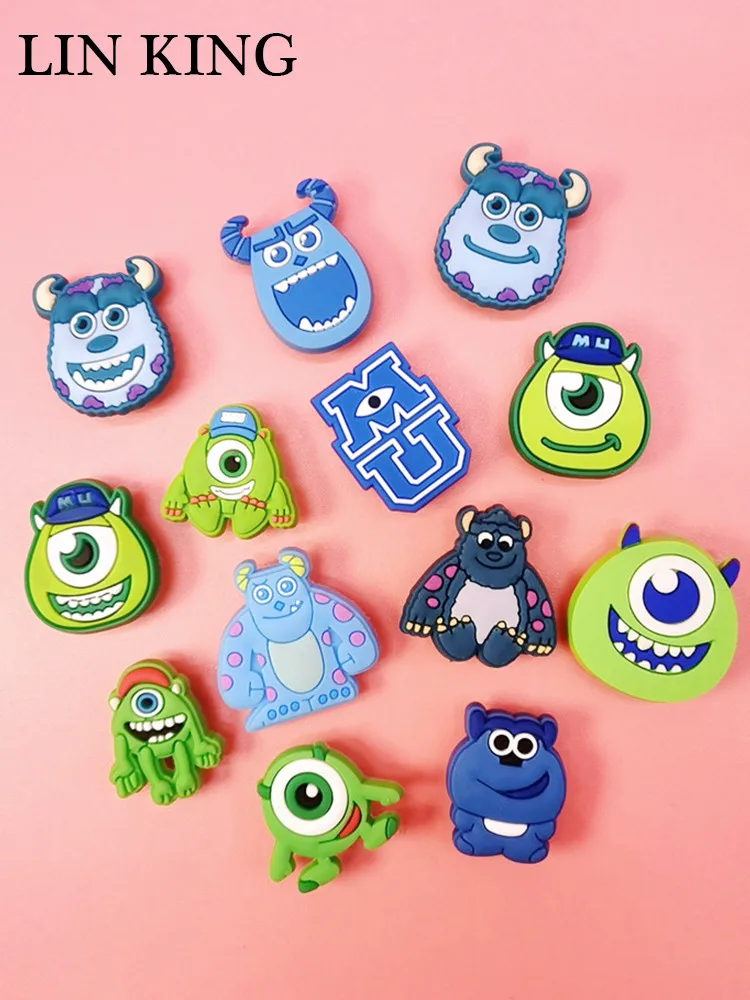 Top Trends: Cartoon Animal Film Shoe Charms Kawaii PVC Buckle Decorations Clog Shoes Accessories Badges For Croc Ornaments Kids Party Gifts Shoppable Styles