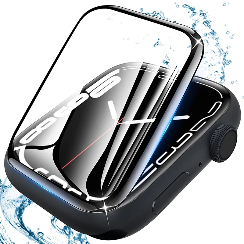 Top Trends: 3D Full Curved Screen Protector For Apple Watch Ultra 49MM Protective Film For IWatch Series 8 / 7 / 6 / 5 / 4 / SE 45MM 40MM 41MM 44mm Shoppable Styles