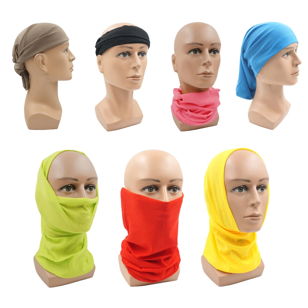 Top Trends: Seamless Riding Face Mask Dustproof Bandana Men Tube Polyester Neck Cover Gaiter Balaclava Women Head Scarf Bike Hiking Headband Shoppable Styles - Image 2