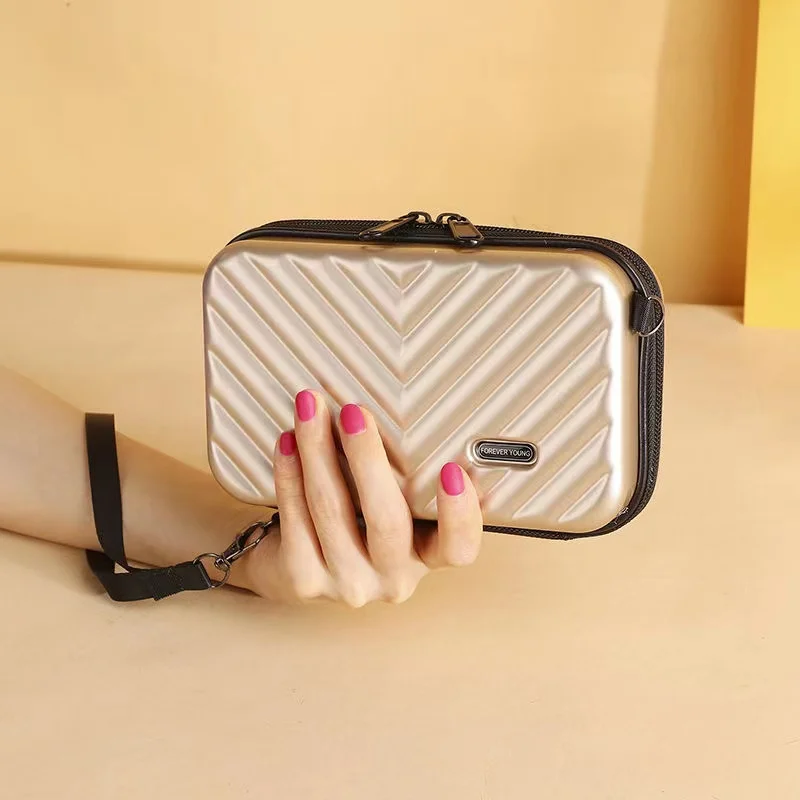 Top Trends: Luxury Hand Bags For Women 2022 New Suitcase Shape Totes Women Famous Brand Clutch Bag Mini Box Bag Fashion Mini Luggage Bag Shoppable Styles