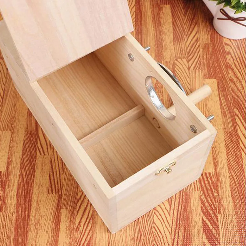 Title 8, High Quality Wooden Bird Cage Nesting Box Breed...