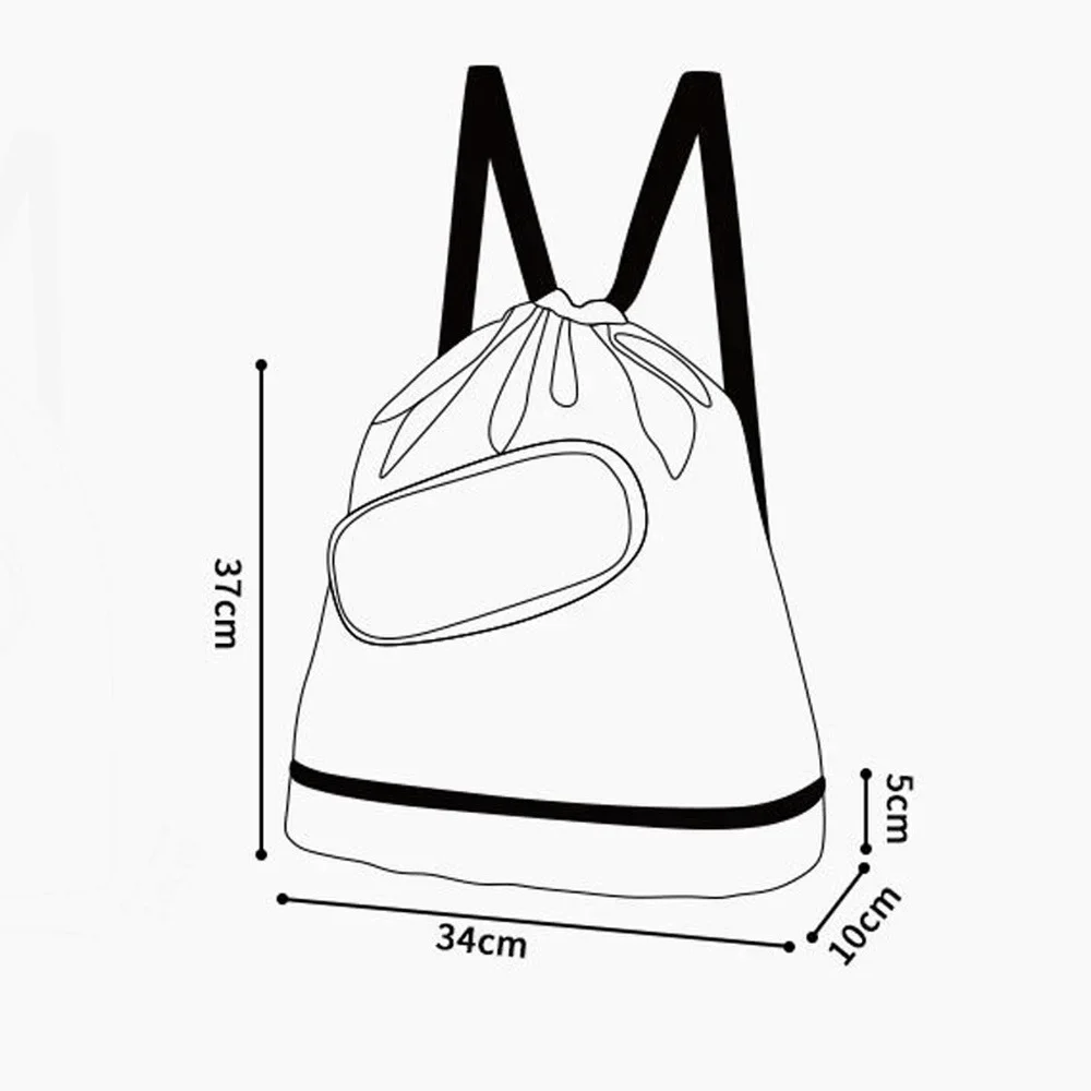 Top Trends: Children's Waterproof Swimming Bag Outdoor Swimming Pool Beach Dry Wet Separation Storage Bag Boys Girls Beam Mouth Backpack Shoppable Styles - Image 6