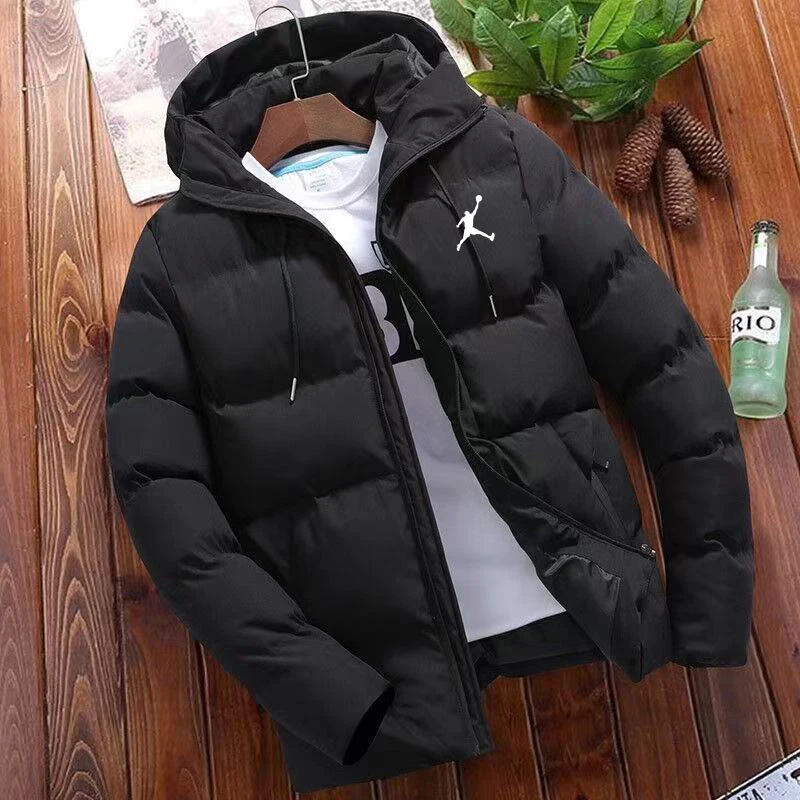 Top Trends: 2024 Winter New Men's Fashion Hat Jordan Jacket Warm Coat Shoppable Styles