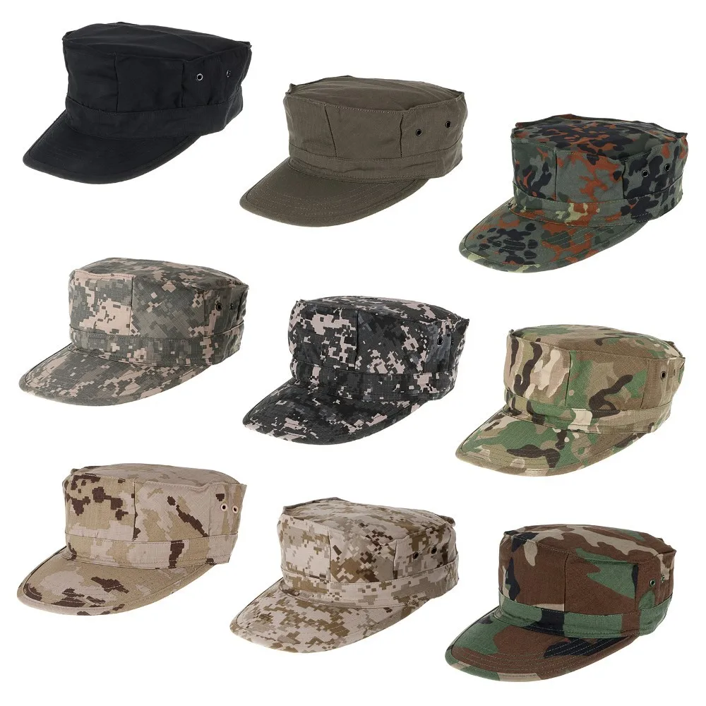 Top Trends: New Hunting Tactical Gear Army Hats USMC Military Patrol Cap Hat Camouflage Pattern Outdoor Shoppable Styles