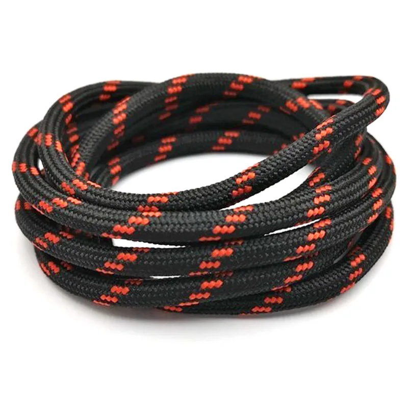 Top Trends: Outdoor Round Rope Hiking Shoes Laces Striped Wear Resistant Sneakers Boot Shoelaces Strings For Men And Women Sports Shoppable Styles