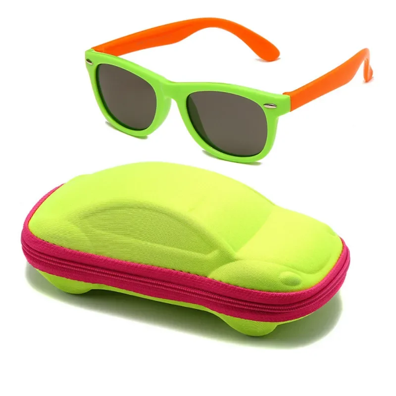 Top Trends: Kids Silicone Round Sunglasses Classic UV400 Eyewear For Boys Girls Computer Goggles Children Sunglasses UV Protection Eyewear Shoppable Styles