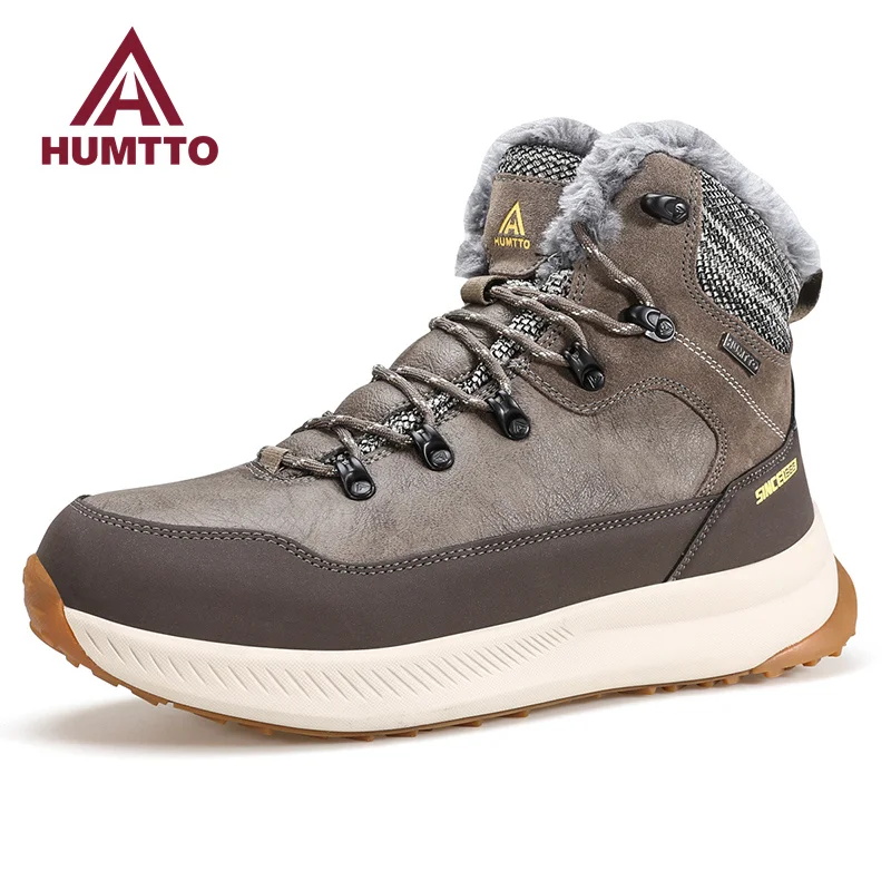 Top Trends: HUMTTO Winter Shoes For Men Waterproof Hiking Shoes Sports Climbing Trekking Boots Mens Luxury Designer Outdoor Sneakers Male Shoppable Styles